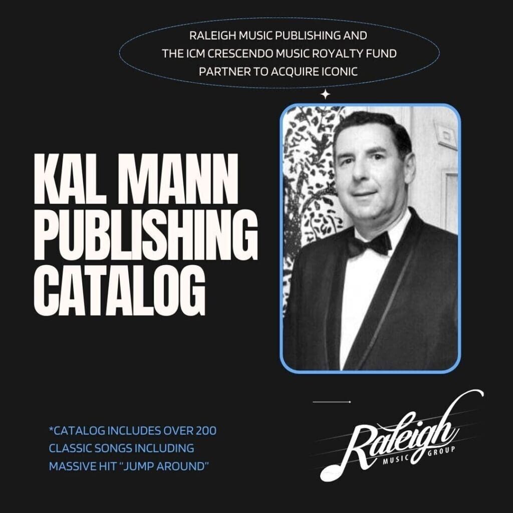 Kal Mann publishing catalog cover with vintage portrait